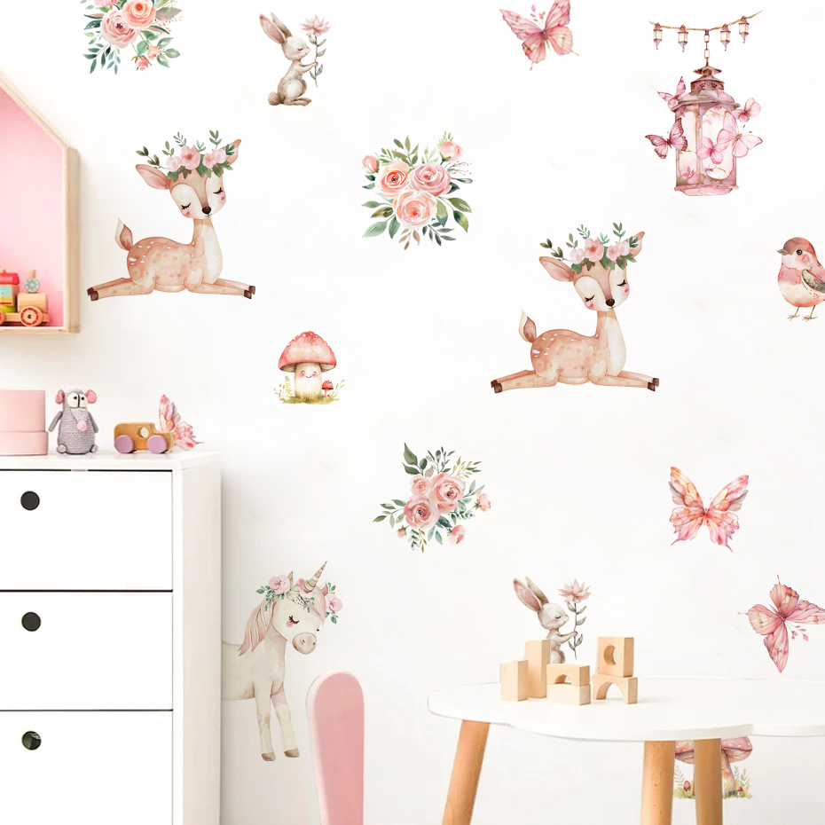 Baby Girl Nursery Quotes - Pegatinas de pared de Casa de