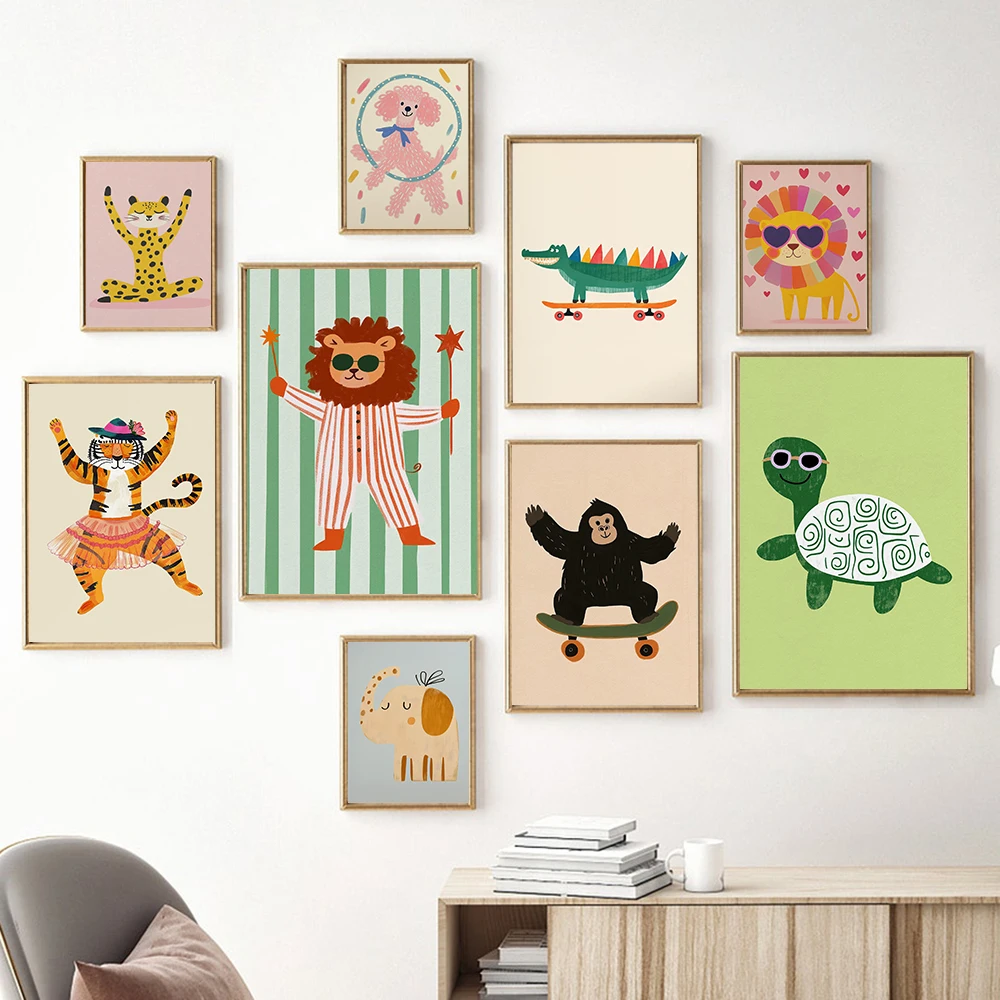 Baby Nursery Frames - (Por encargo) Pósteres minimalistas en lienzo: