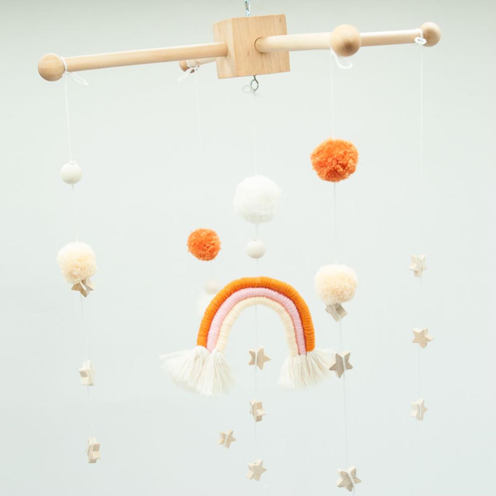 Baby Nursery Frames - Soporte de madera para colgar juguetes