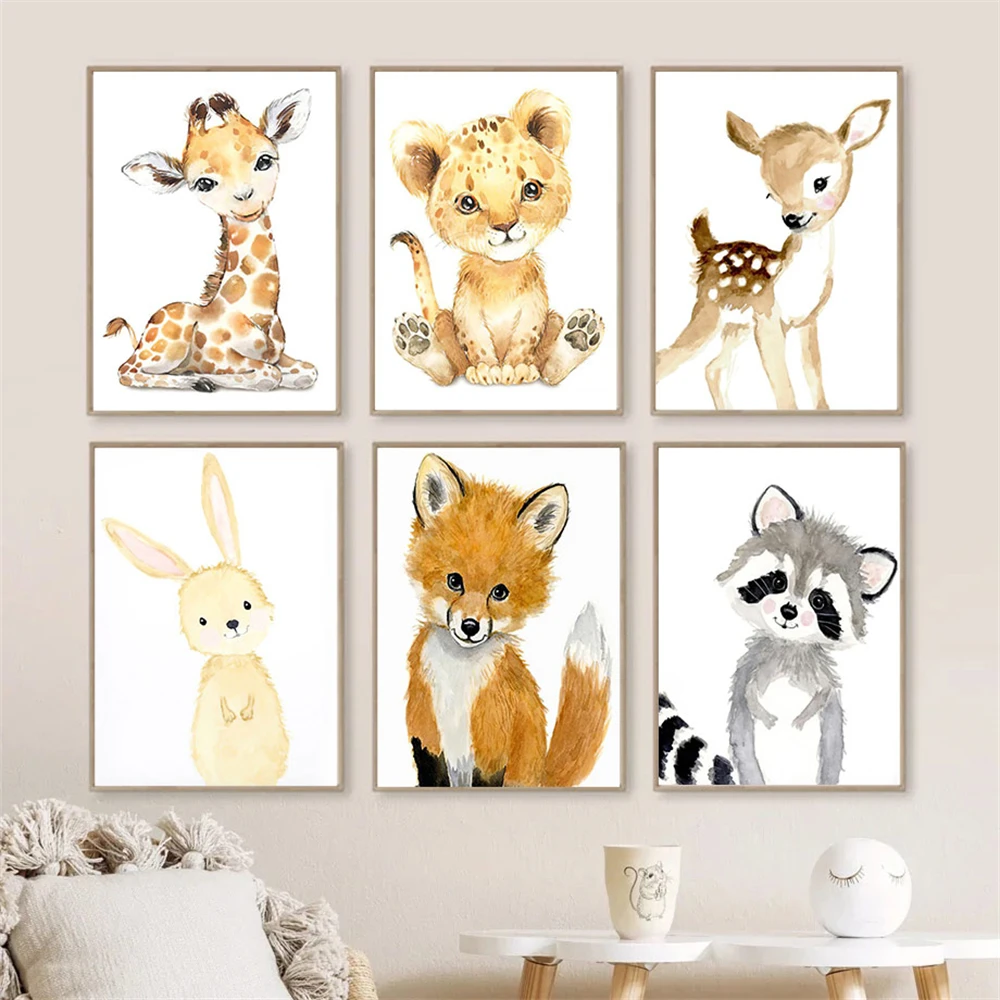 Cuadro sin marco, impresión de - Baby Nursery Frames reseña y precio
