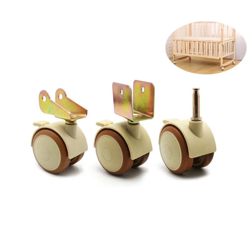4 Ruedas Giratorias de 2'' par - Baby Nursery Trolley reseña y precio