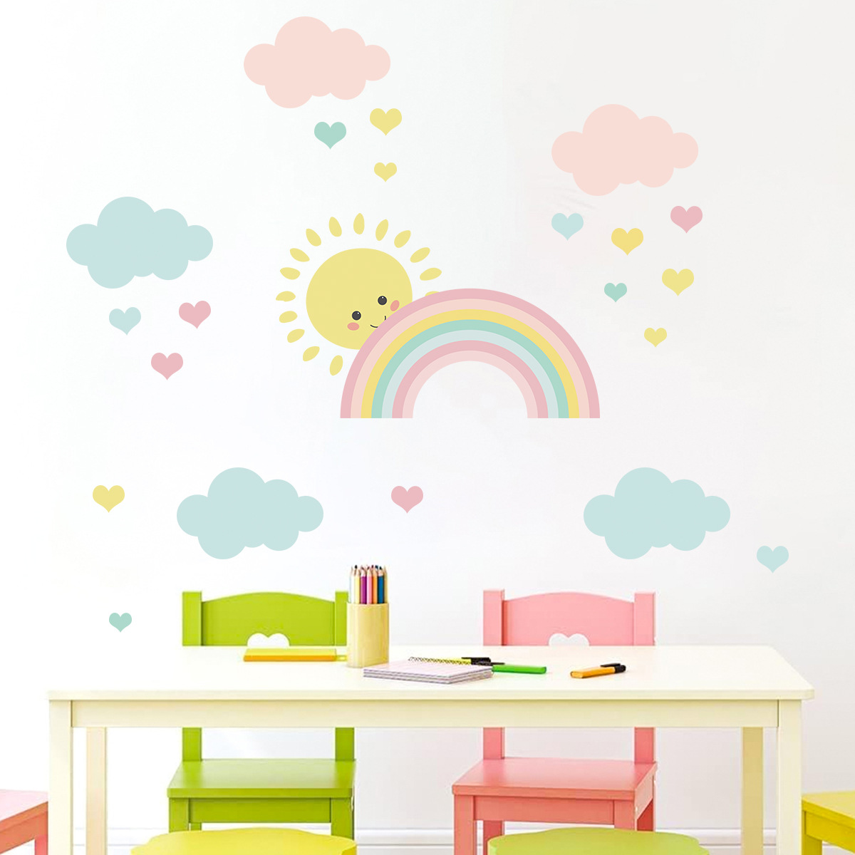 Calcomanías de Pared de Dibujo - Baby Nursery Decor Girl reseña y precio