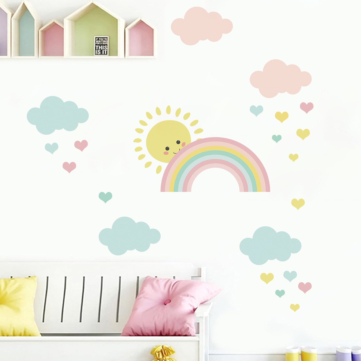 Calcomanías de Pared de Dibujo - Baby Nursery Decor Girl reseña y precio