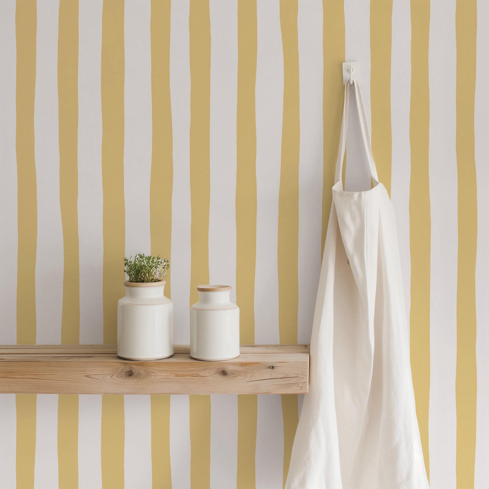 Papel pintado Sunshine Yellow  - Baby Nursery Peel And Stick Wallpaper reseña y precio