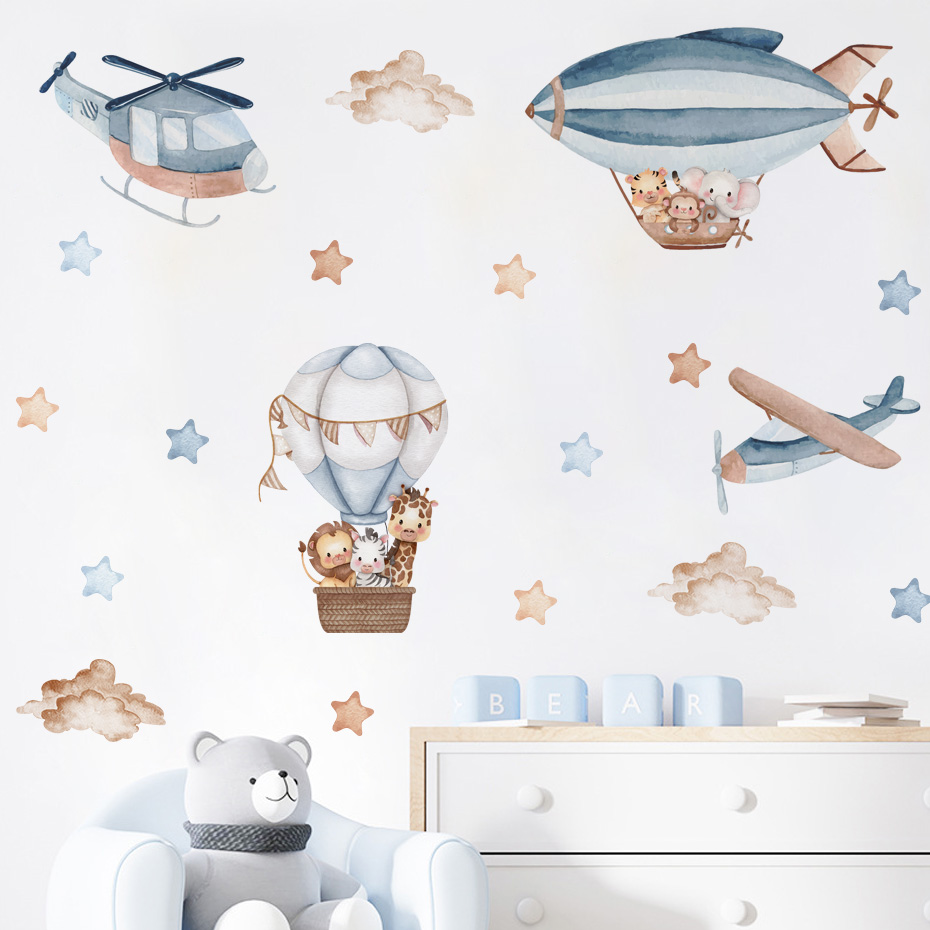 Pegatinas de pared de nubes co - Baby Nursery Boy reseña y precio