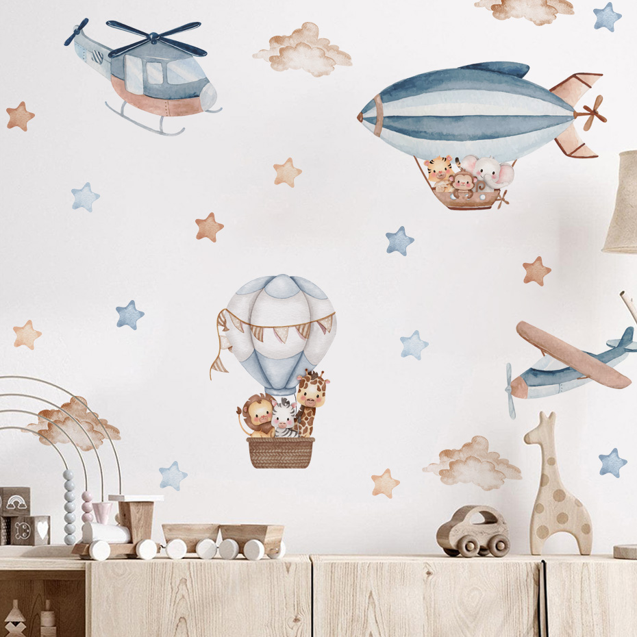 Pegatinas de pared de nubes co - Baby Nursery Boy reseña y precio