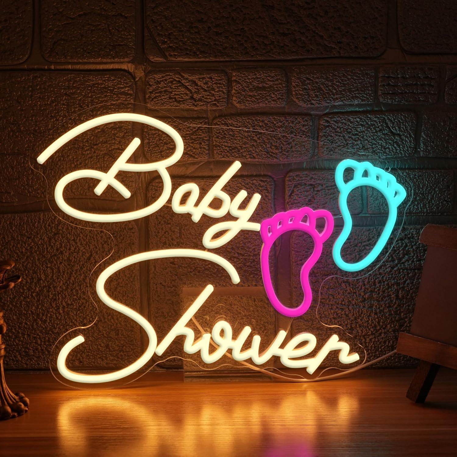 Letrero de neón para Baby Show - Baby Nursery Wall Lights reseña y precio