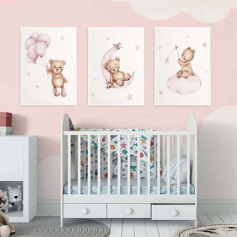 Decoración de Pared para Habit - Baby Nursery Decor Girl reseña y precio