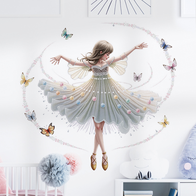 Pegatinas de vinilo para pared - Baby Nursery Decor Girl reseña y precio