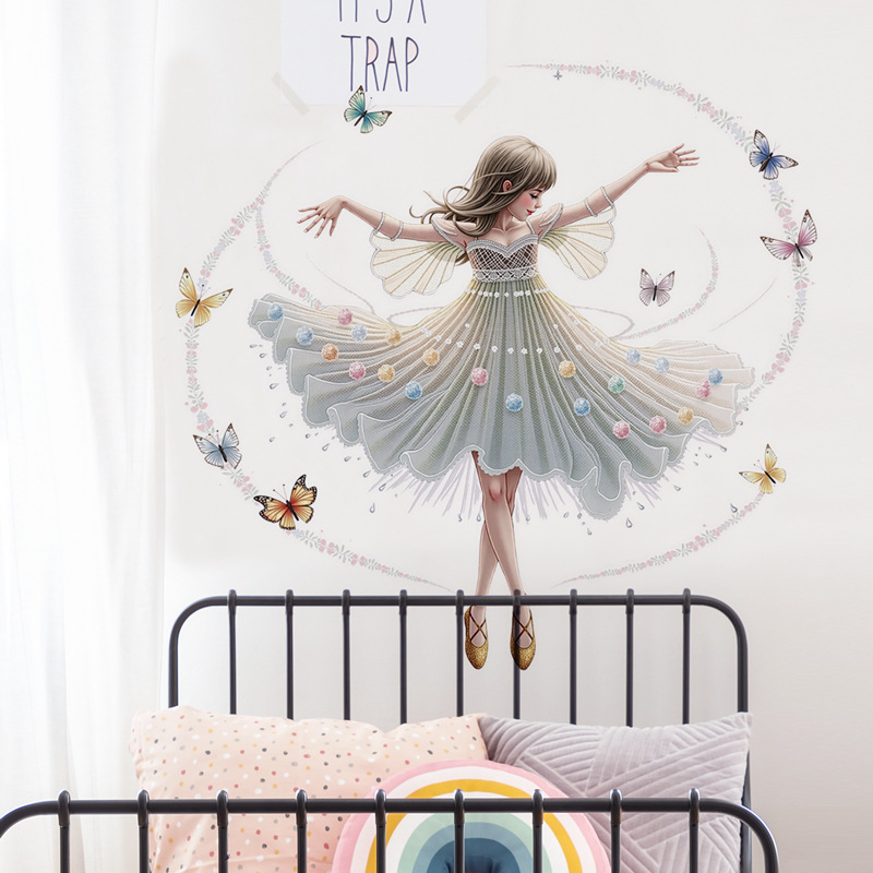 Pegatinas de vinilo para pared - Baby Nursery Decor Girl reseña y precio